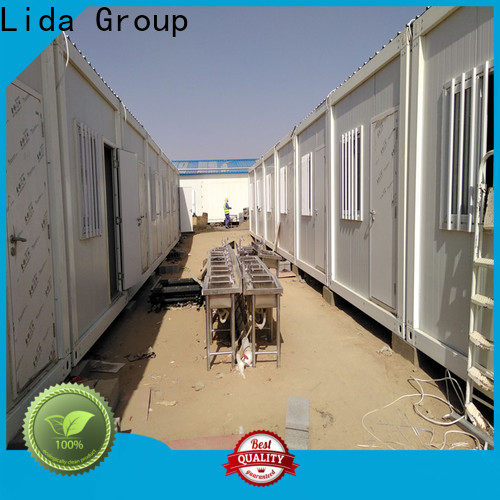 Lida Group High-quality 4 container house manufacturers used as office, meeting room, dormitory, shop