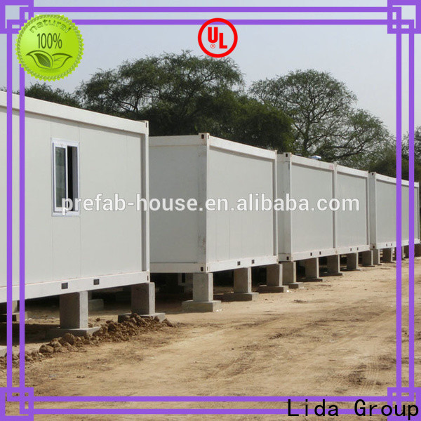 Lida Group Wholesale big container house shipped to business used as office, meeting room, dormitory, shop