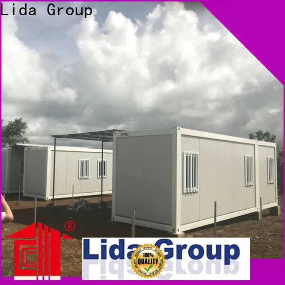 Lida Group two container house factory used as office, meeting room, dormitory, shop
