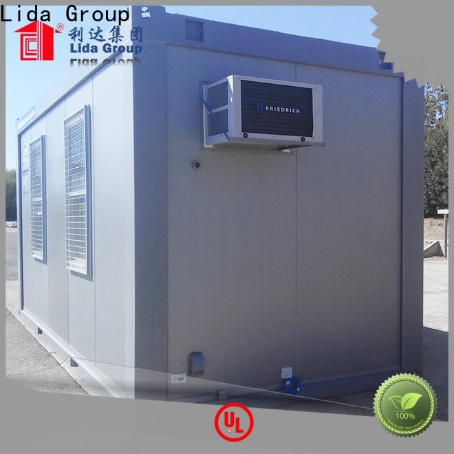 Lida Group shipping container apartment building shipped to business used as office, meeting room, dormitory, shop