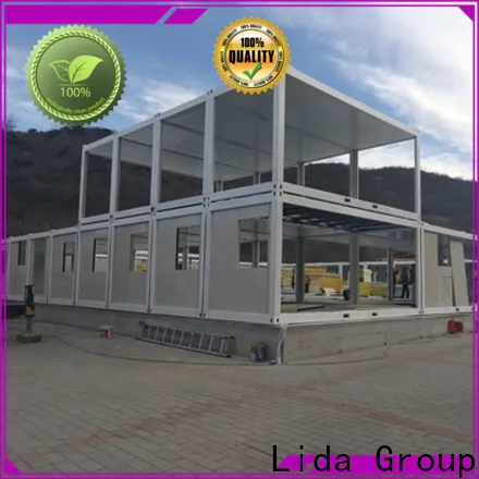 Lida Group living in container house manufacturers used as booth, toilet, storage room
