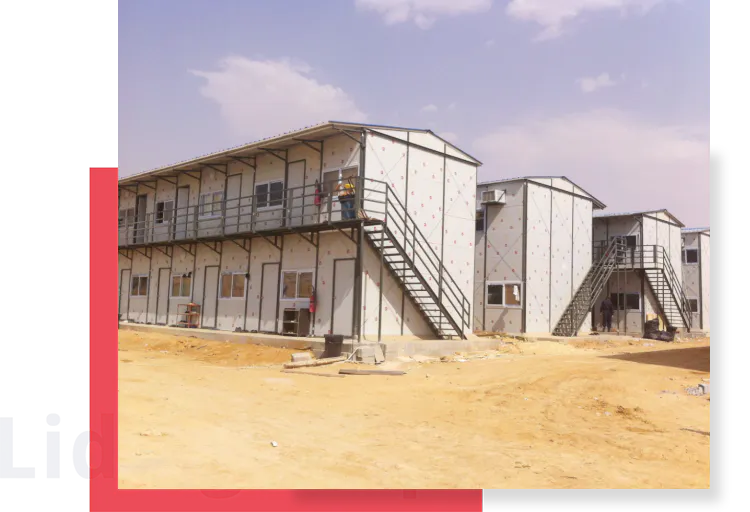 Modular Prefabricated Houses for Labor Camp--Lida Group