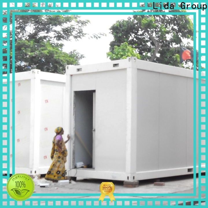 High-quality houses built from storage containers Suppliers used as booth, toilet, storage room
