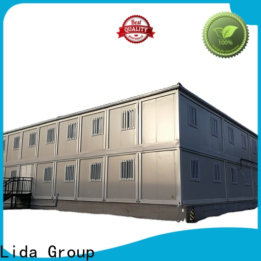 Lida Group using shipping containers to build homes manufacturers used as booth, toilet, storage room