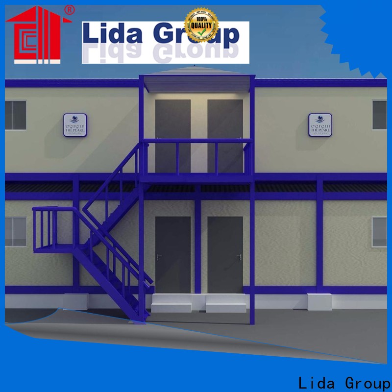Lida Group buy steel container shipped to business used as kitchen, shower room