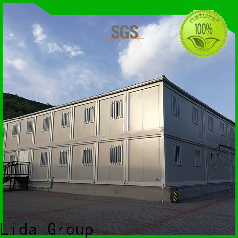 Lida Group shipping container townhouse Supply used as kitchen, shower room