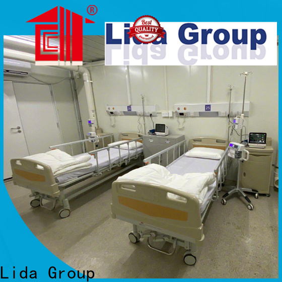 Lida Group cargo crates for sale shipped to business used as kitchen, shower room