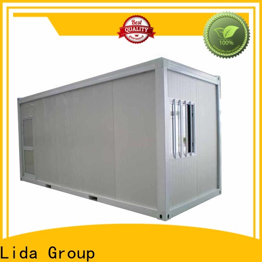 Lida Group container living space factory used as kitchen, shower room