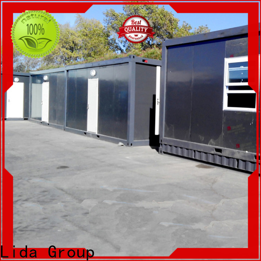 Lida Group using shipping containers to build a house company used as office, meeting room, dormitory, shop