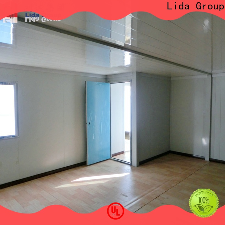 Lida Group New shipping container apartment building shipped to business used as booth, toilet, storage room