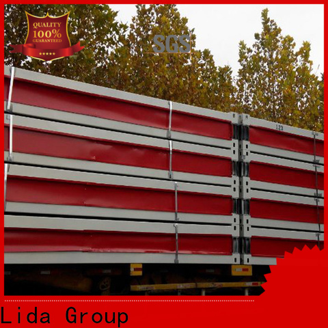Lida Group storage containers converted to homes factory used as booth, toilet, storage room