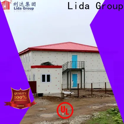Lida Group shipping container home contractors factory used as office, meeting room, dormitory, shop