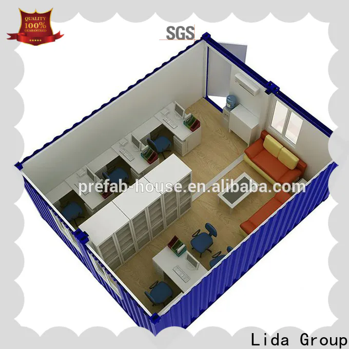 Lida Group Wholesale building a shipping container cabin factory used as office, meeting room, dormitory, shop