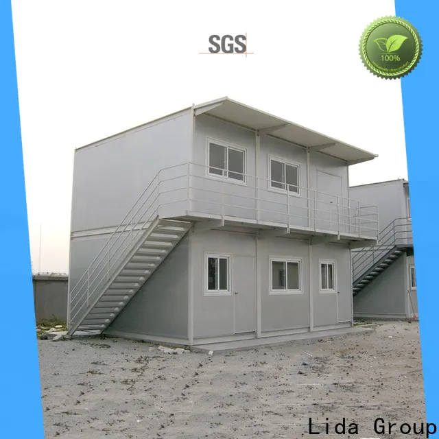 Lida Group Top shipping container dwellings shipped to business used as kitchen, shower room