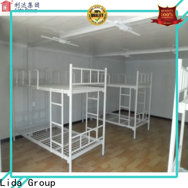 Lida Group how to build a container home shipped to business used as booth, toilet, storage room