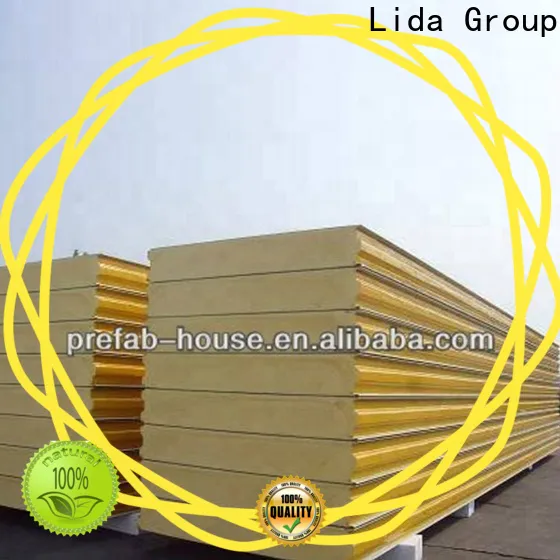 Latest rockwool sandwich panel price Supply for building houses