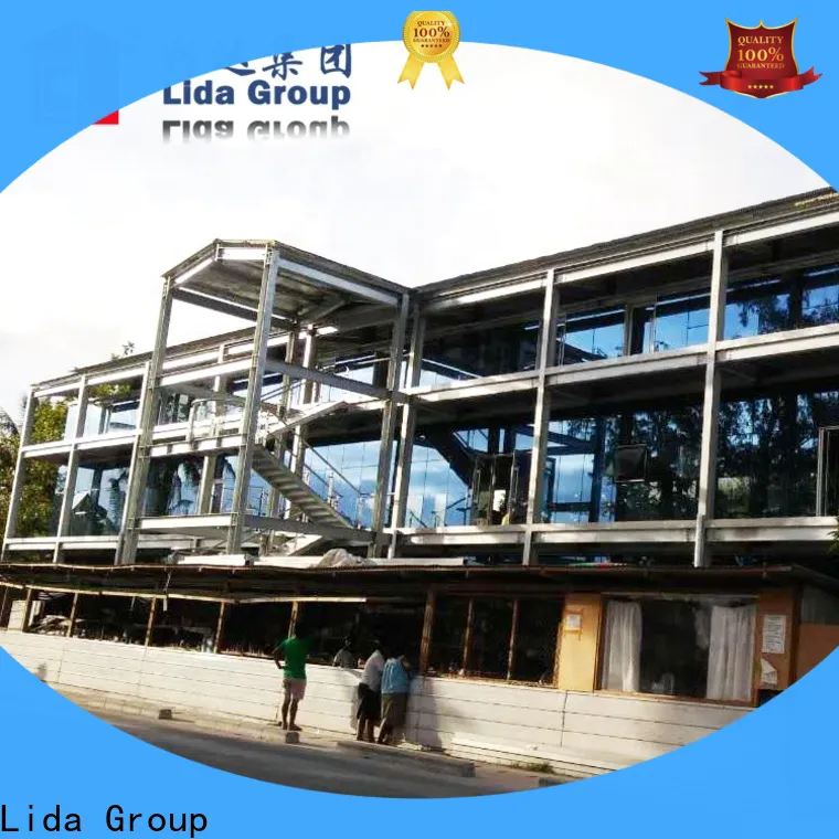 Lida Group Best prefab steel warehouses bulk buy used as mid-rise or high-rise steel building