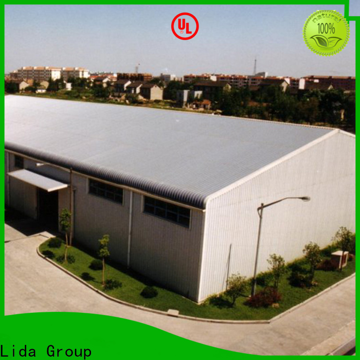 Wholesale red steel buildings manufacturers for warehouse Lida Group