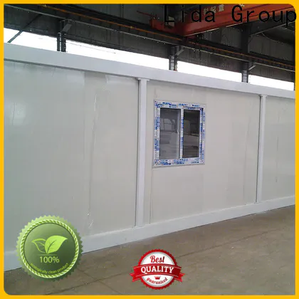 Lida Group New sea container designs shipped to business used as kitchen, shower room
