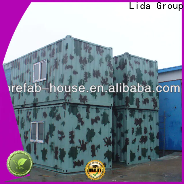 Lida Group cargo crate homes bulk buy used as kitchen, shower room
