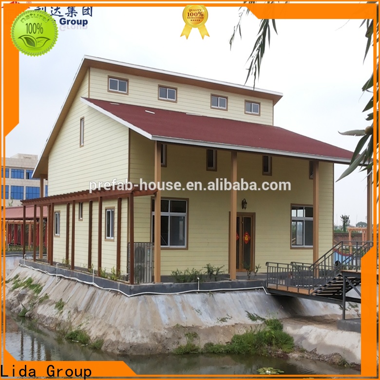 Lida Group New prefabricated steel house Supply used as scenic areas
