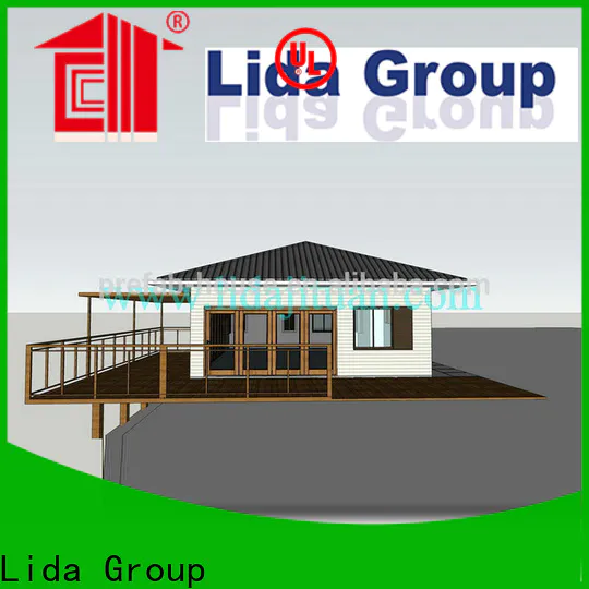 Lida Group High-quality light steel villa china manufacturers used as tourist villas