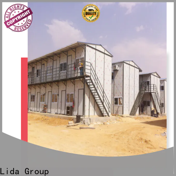 Lida Group Latest country style modular homes manufacturers for refugee camp house