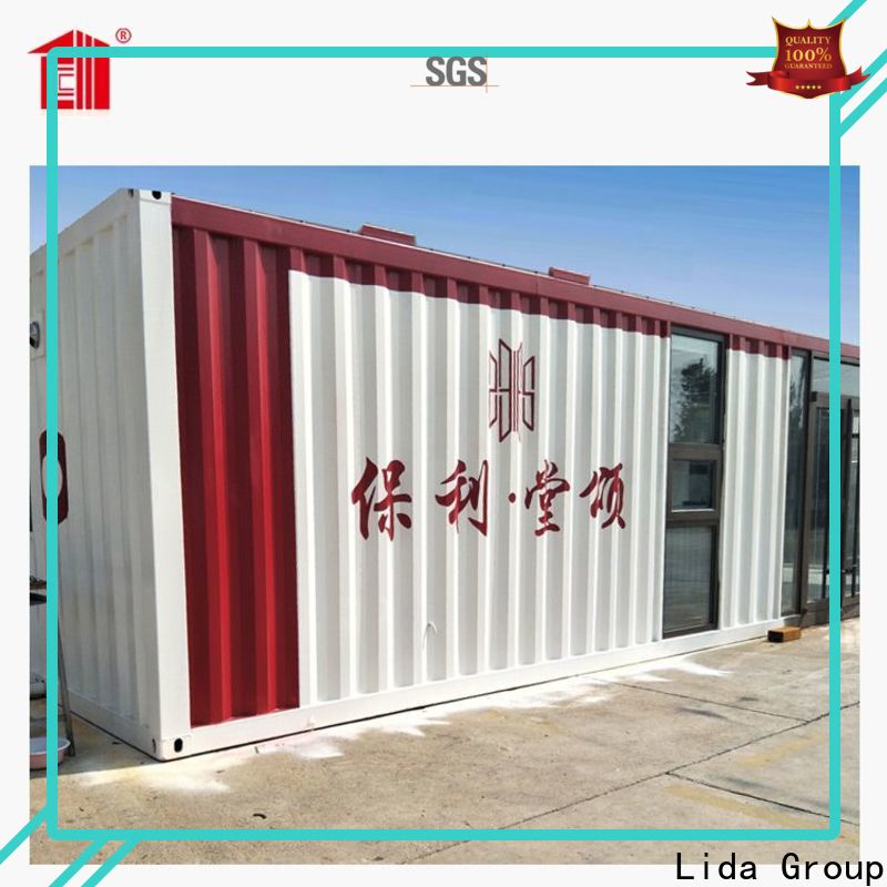Lida Group shipping container office building for business used as Holiday house