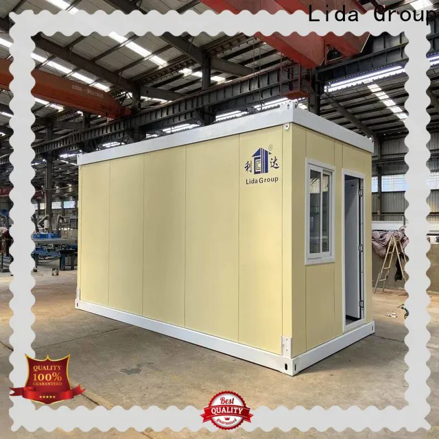 New fold out container house company used as meeting room