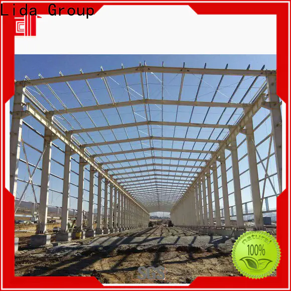 Lida Group Lida Group prefab warehouse building manufacturers used as showroom building