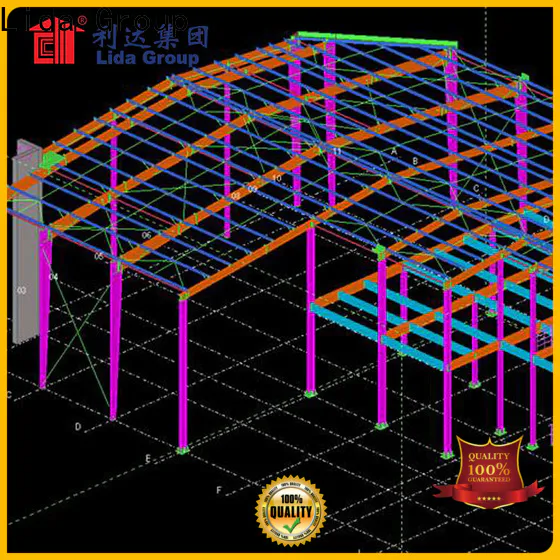 Lida Group Custom steel structure roof construction bulk buy for green house
