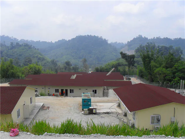 Engineer Coumpound for Cameron Highlands hydroelectric Station Project by Prefabricated house in Malaysia