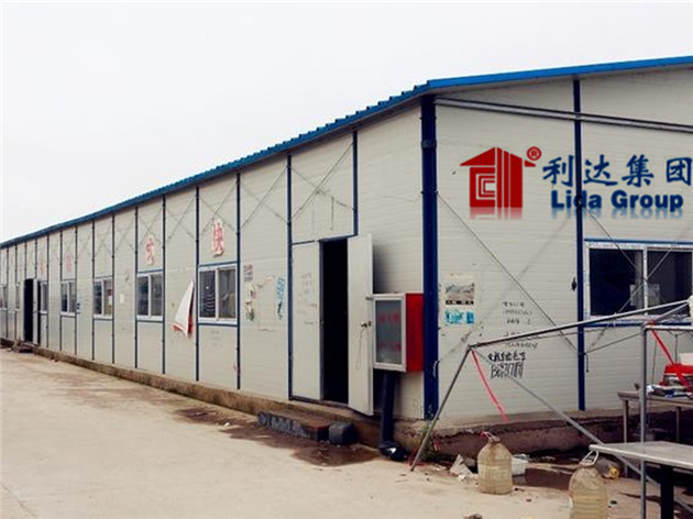 Prefab House and Container House Camp for China Red Island International Convention and Exhibition Center Construction Site
