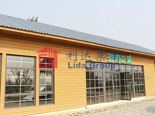 Lida Light Steel Villa, que muestra el comportamiento elegante de la EXPO internacional de horticultura