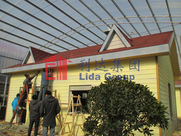 Proyectos de villas de acero ligero de Qingdao jiaozhou