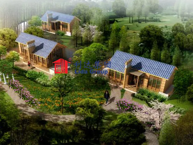 Light Steel Villa The International Horticultural Exposition 2014 Qingdao Project