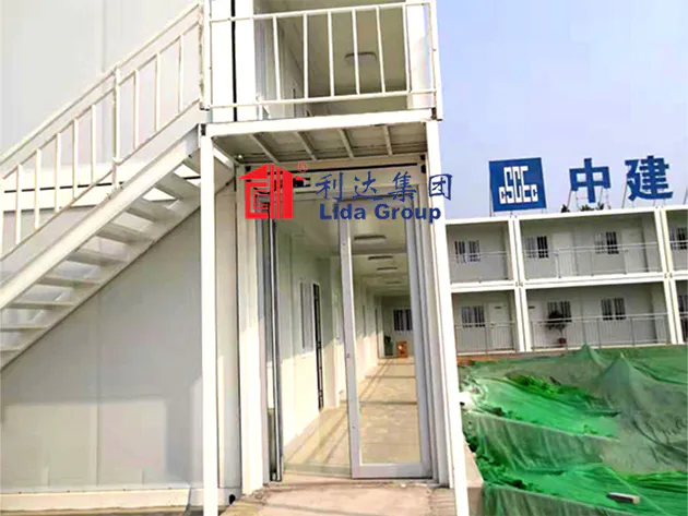Greenland City Community (Phase I) Project Linjian Container House Camp for office,school and accommodation