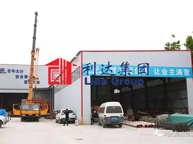 Prefab house camp and steel structure building of Qingdao Metro Line 1