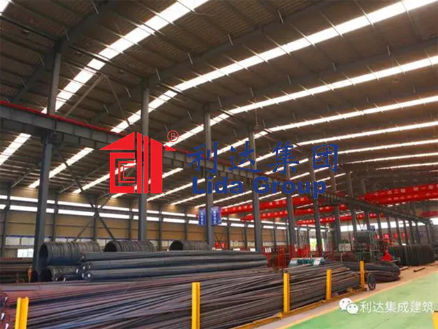 Steel Frame Rebar Processing Workshop of Qingdao Metro Line 8