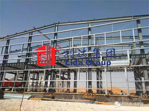 Taller de estructura de acero de los EAU