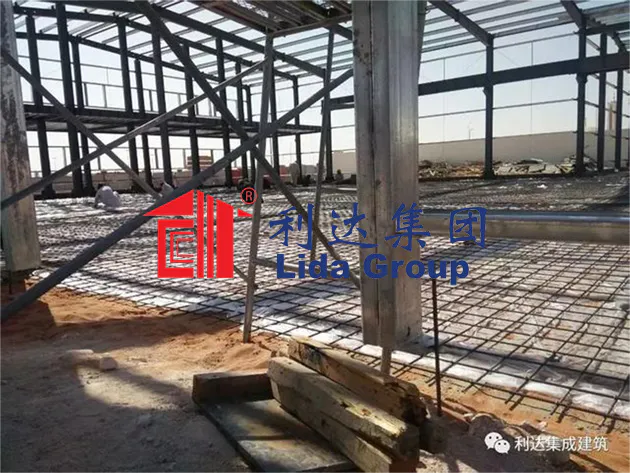 Taller de estructura de acero de los EAU