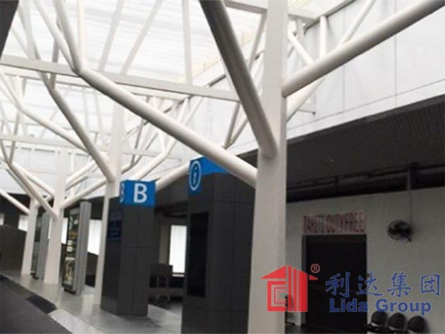 مشروع مطار تاهيتي الدولي للهيكل الفولاذي