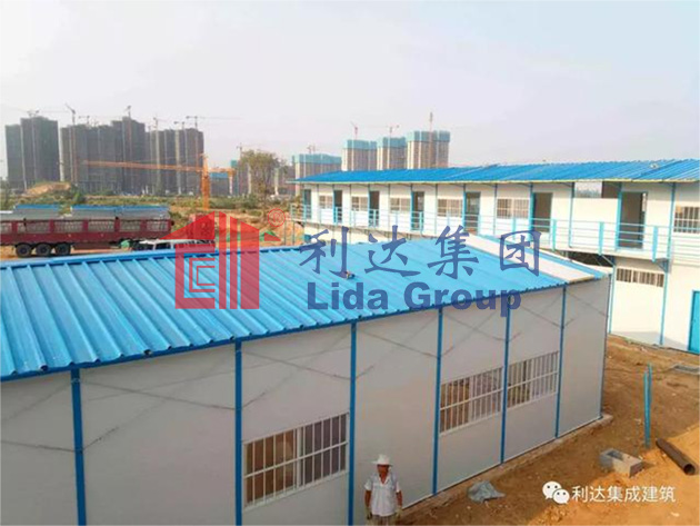 معسكر البيت الجاهز لخط مترو تشينغداو 8 (حزمة B2) الهندسة المدنية 01 منطقة العمل