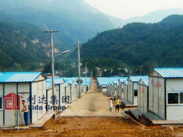 Beichuan Aid Prefab Labor Camp Building Project