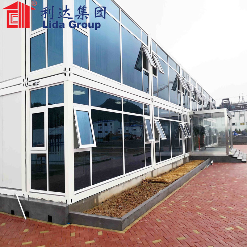 Steel structure prefabricated house, container house project of nanjing agricultural university